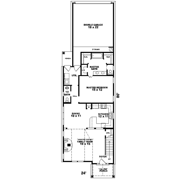 Main Floor Plan: 6-157