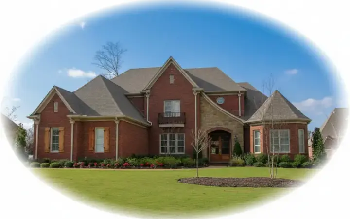 French Country house plans 6-1571 - front exterior, 4,354 sq ft, 4 bed, 4 bath house plans | Monster House Plans
