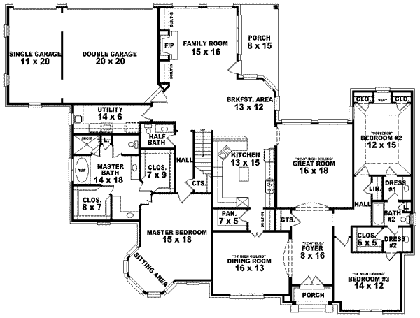 Main Floor Plan: 6-1575