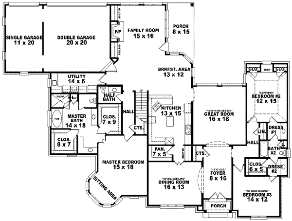 Main Floor Plan: 6-1576