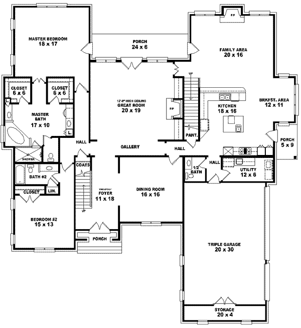 Main Floor Plan: 6-1578