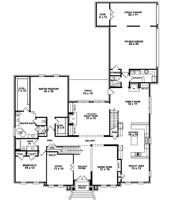 Main Floor Plan: 6-1579