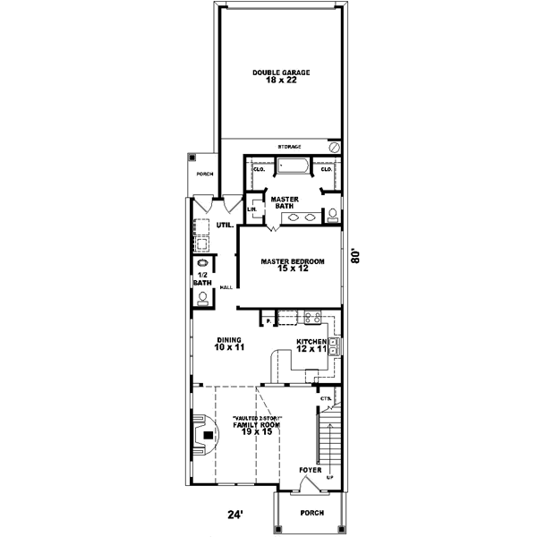 Main Floor Plan: 6-158