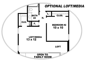 Traditional Style Home Design Plan: 6-158