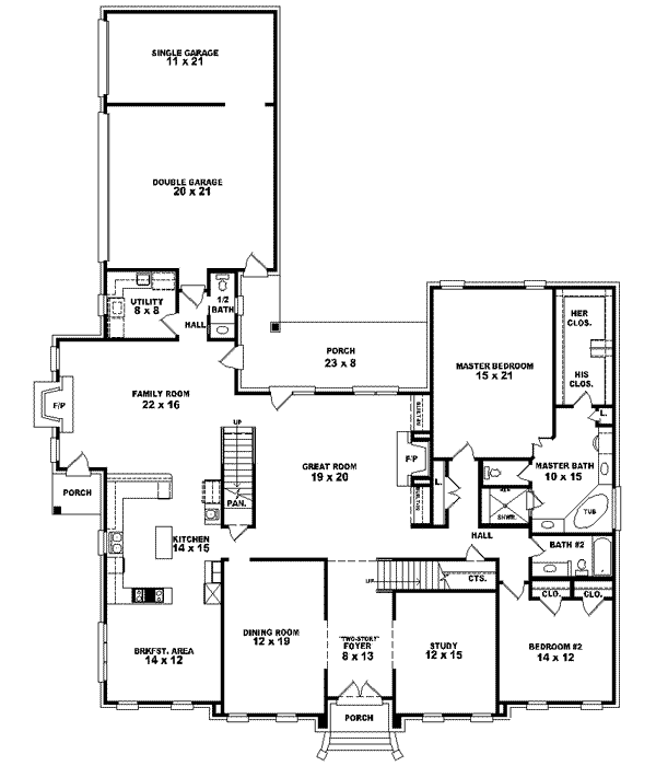 Main Floor Plan: 6-1580