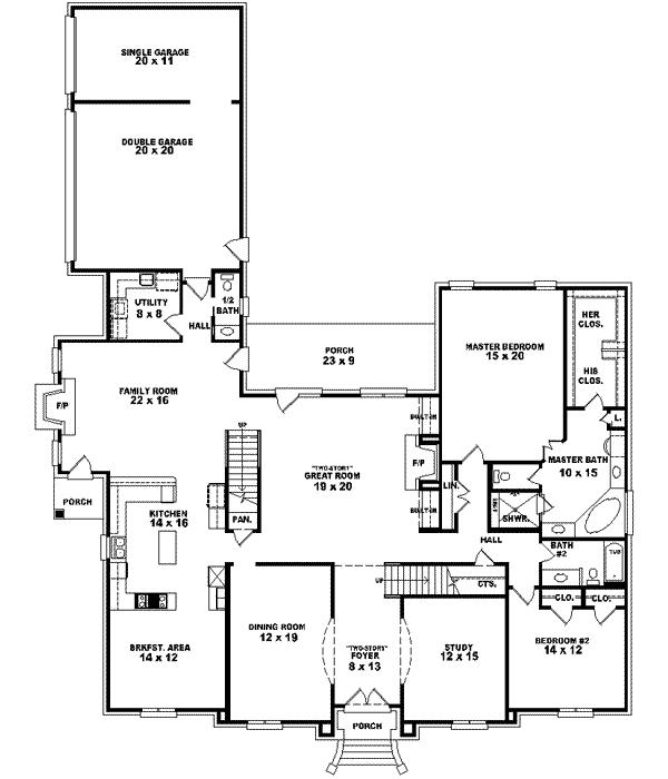 Main Floor Plan: 6-1581