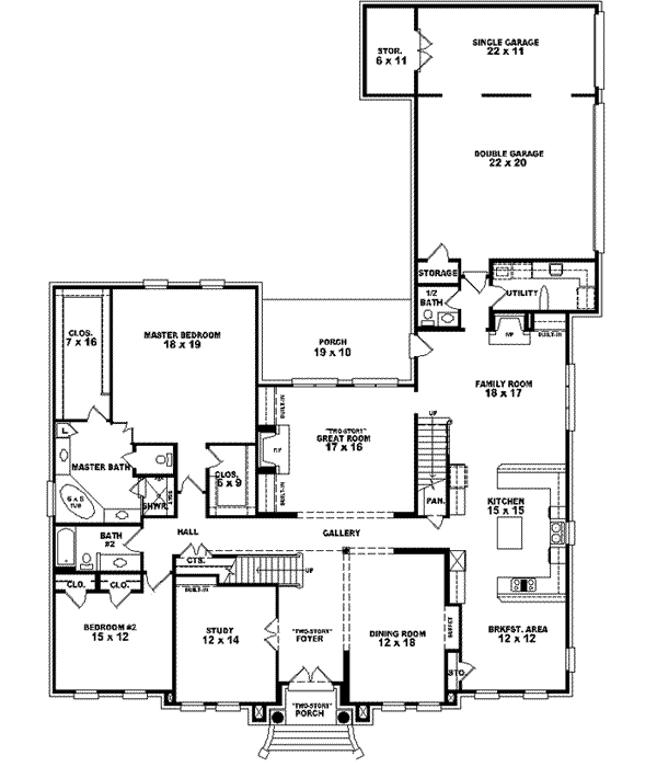 Main Floor Plan: 6-1582