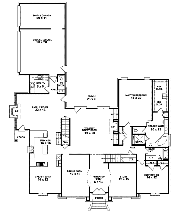 Main Floor Plan: 6-1583