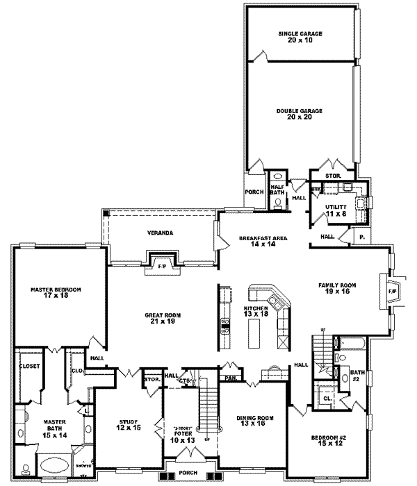 Main Floor Plan: 6-1586