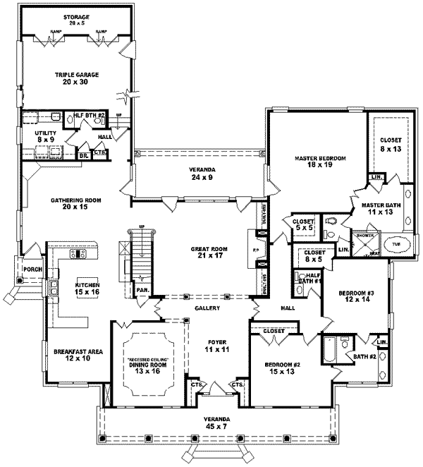 Main Floor Plan: 6-1587