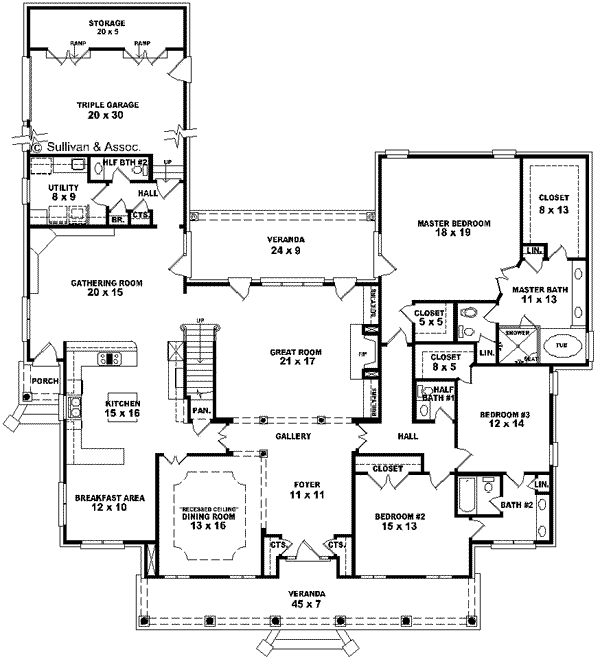 Main Floor Plan: 6-1588