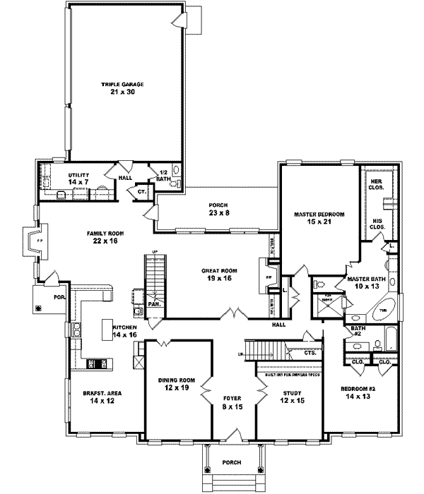 Main Floor Plan: 6-1589