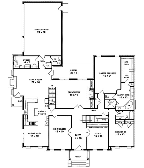 Main Floor Plan: 6-1590