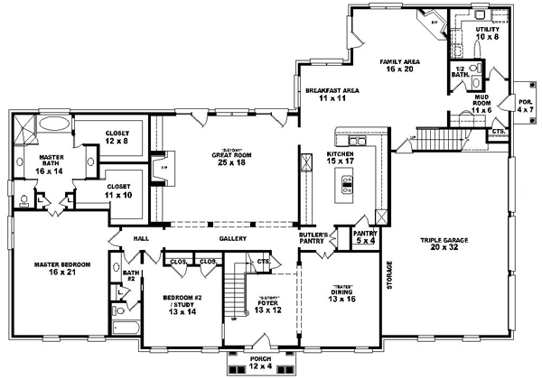 Main Floor Plan: 6-1591