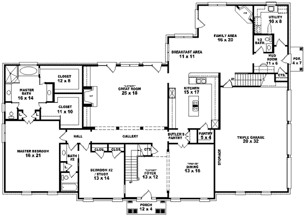 Main Floor Plan: 6-1592