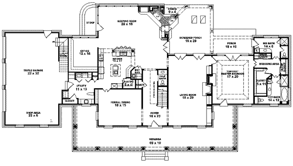 Main Floor Plan: 6-1593
