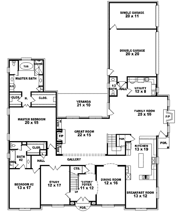 Main Floor Plan: 6-1594