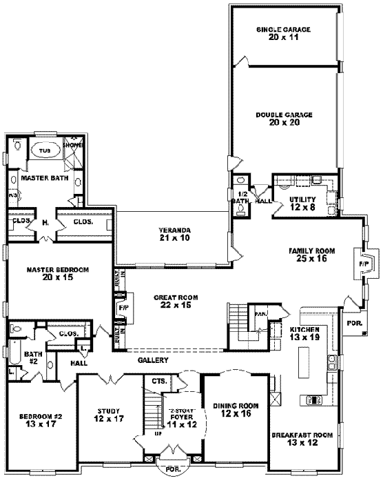 Main Floor Plan: 6-1595
