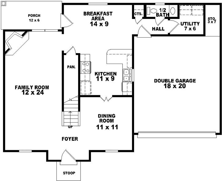 Main Floor Plan: 6-1602