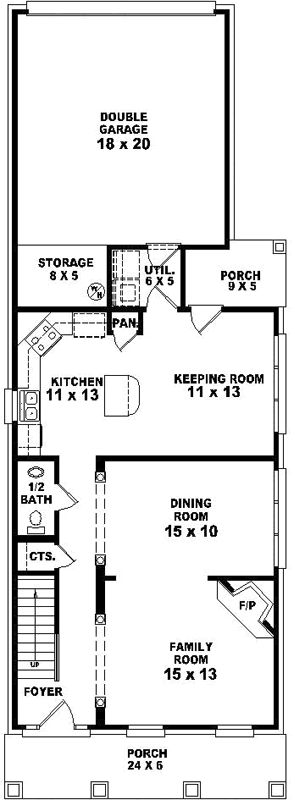 Main Floor Plan: 6-1604
