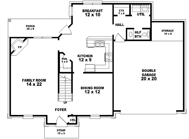Main Floor Plan: 6-1606