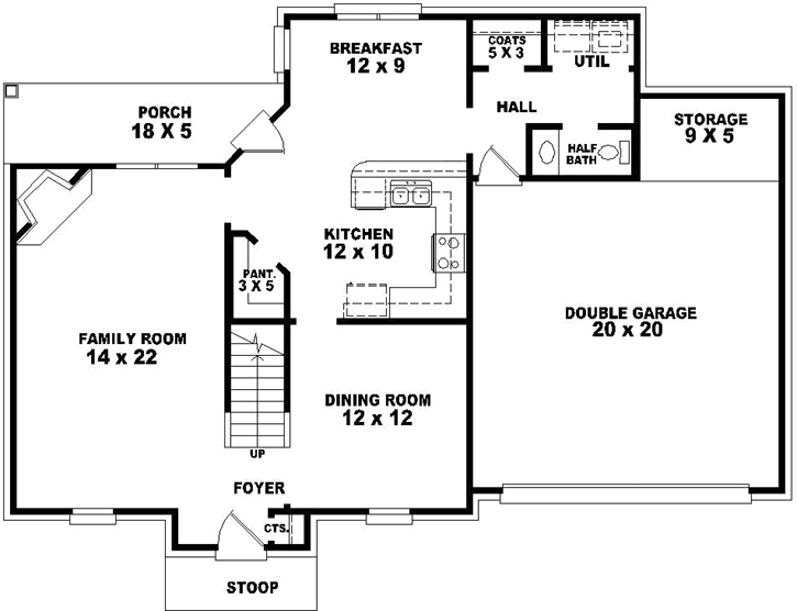 Main Floor Plan: 6-1607