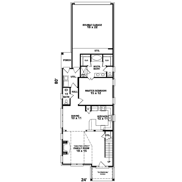 Main Floor Plan: 6-161