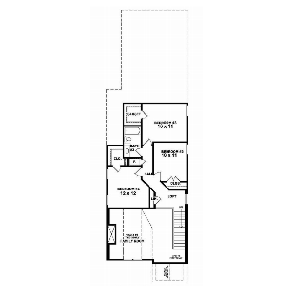 Upper/Second Floor Plan: 6-161