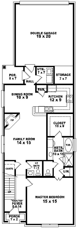Main Floor Plan: 6-1610