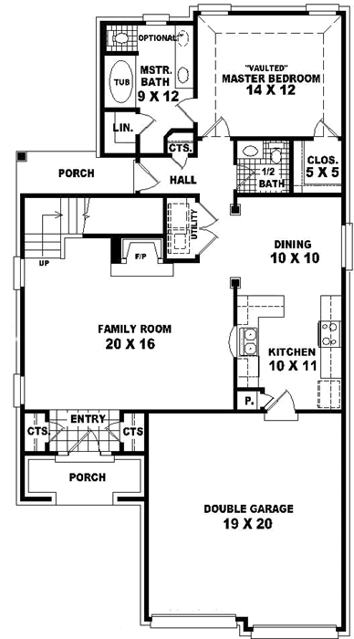 Main Floor Plan: 6-1616
