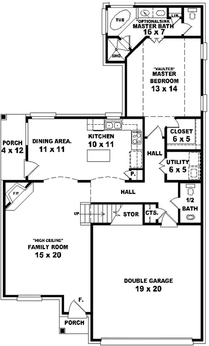 Main Floor Plan: 6-1618