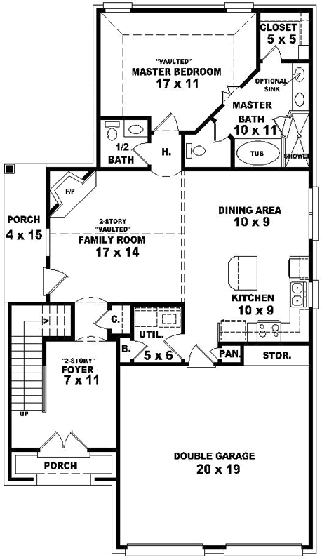 Main Floor Plan: 6-1621