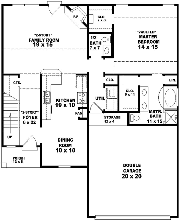Main Floor Plan: 6-1622