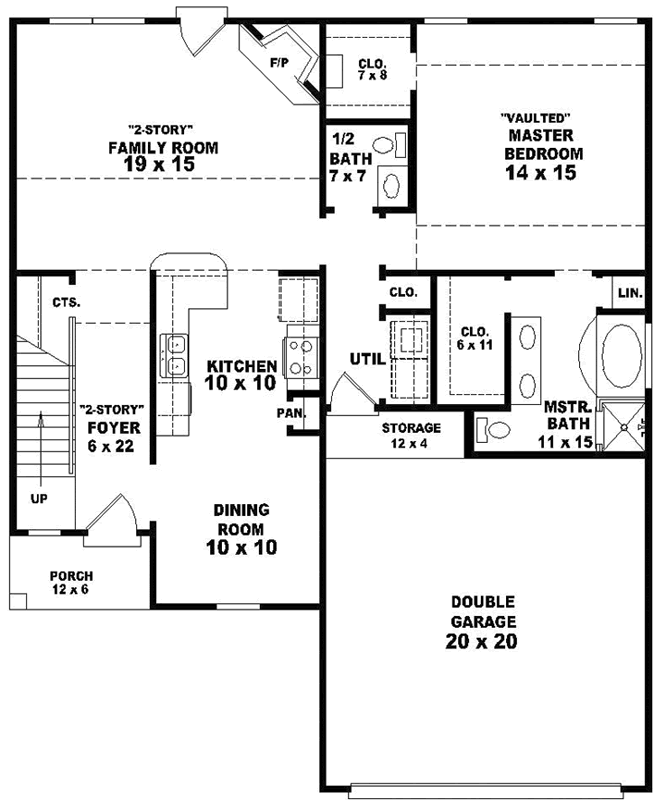 Main Floor Plan: 6-1623