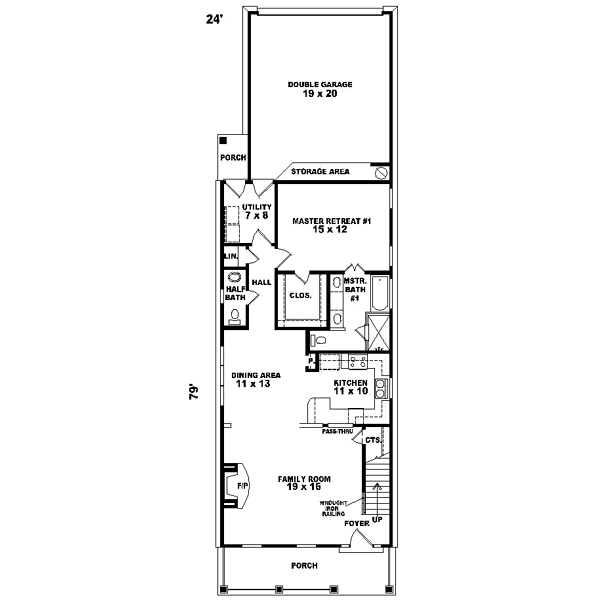 Main Floor Plan: 6-163