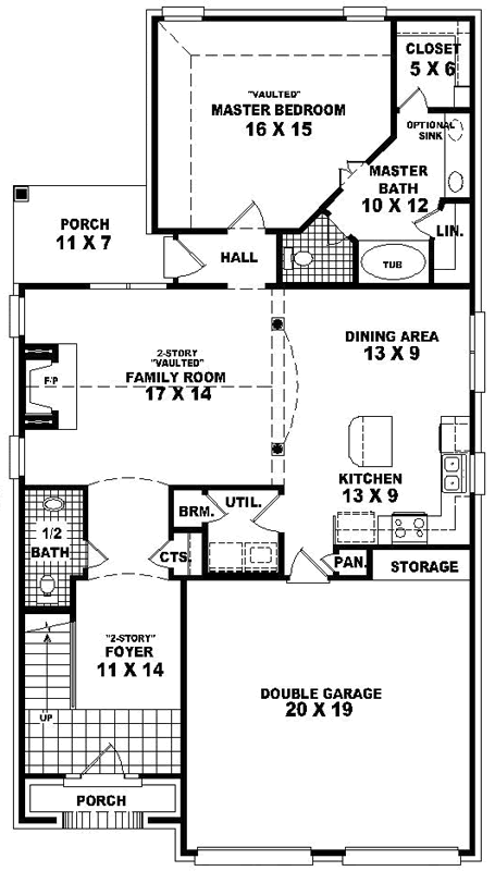 Main Floor Plan: 6-1630