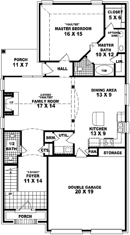 Main Floor Plan: 6-1633
