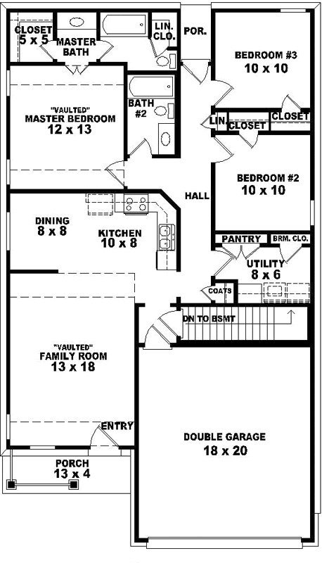Main Floor Plan: 6-1634