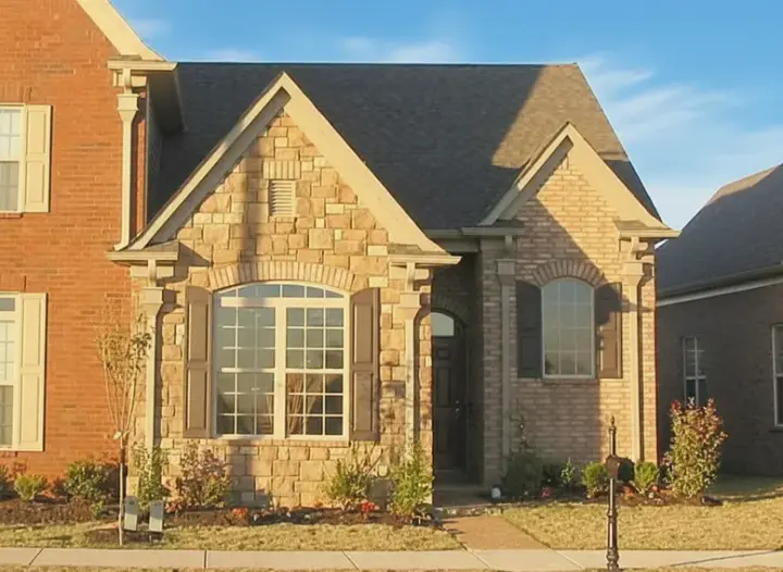 European house plans 6-1638 - front exterior, 1,425 sq ft, 2 bed, 3 bath house plans | Monster House Plans