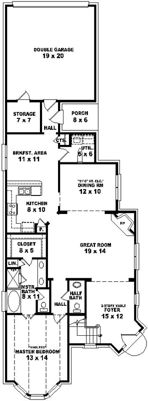 Main Floor Plan: 6-1640
