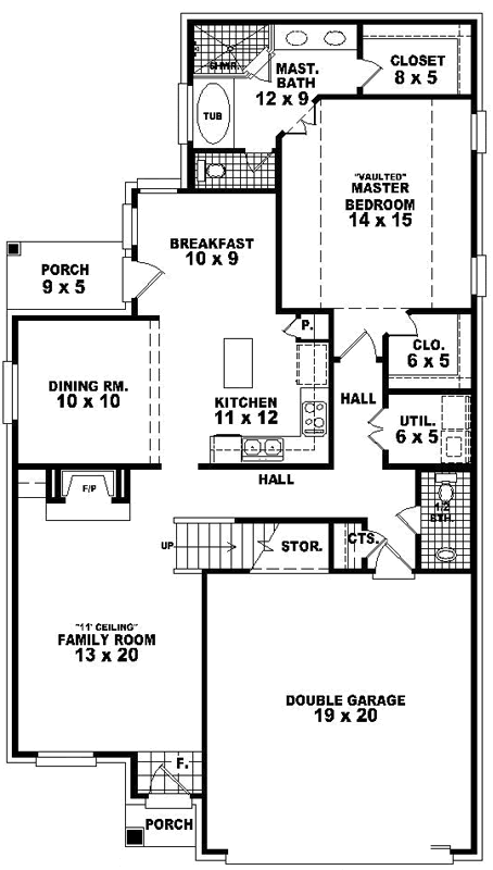 Main Floor Plan: 6-1642