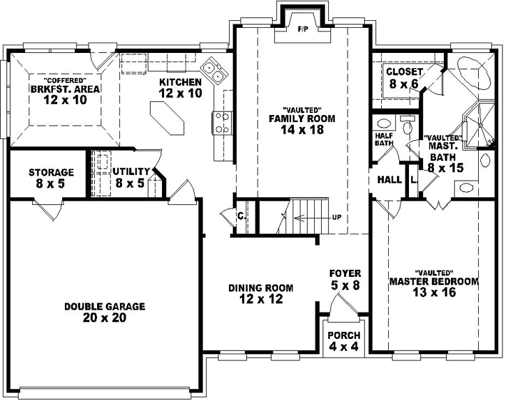 Main Floor Plan: 6-1645