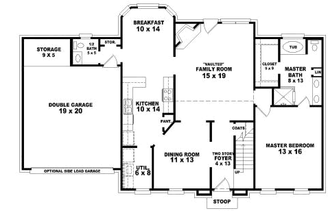 Main Floor Plan: 6-1648
