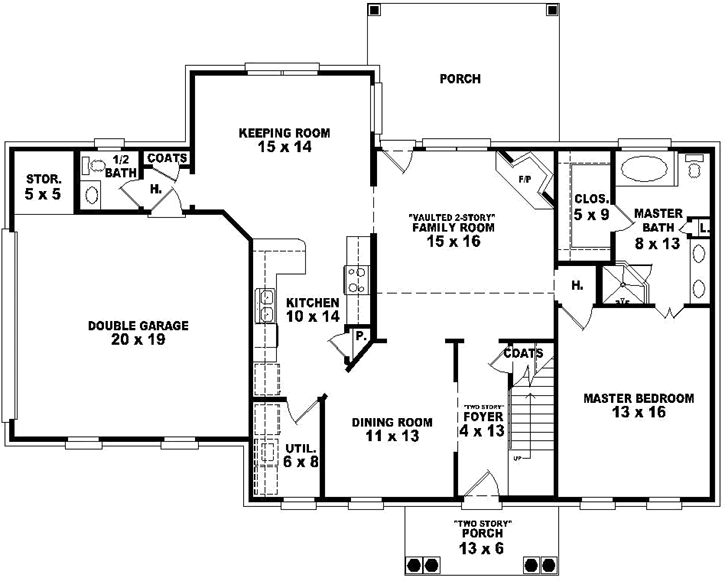 Main Floor Plan: 6-1654