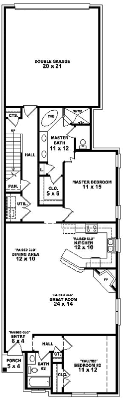 Main Floor Plan: 6-1657