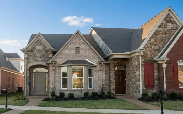 English Country house plans 6-1658 - front exterior, 1,811 sq ft, 3 bed, 3 bath house plans | Monster House Plans
