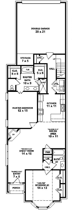 Main Floor Plan: 6-1658