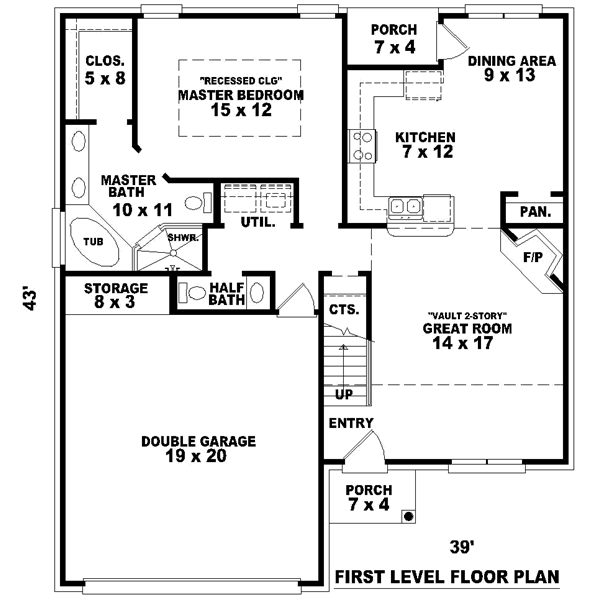 Main Floor Plan: 6-166