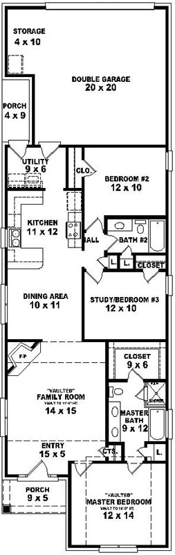 Main Floor Plan: 6-1660