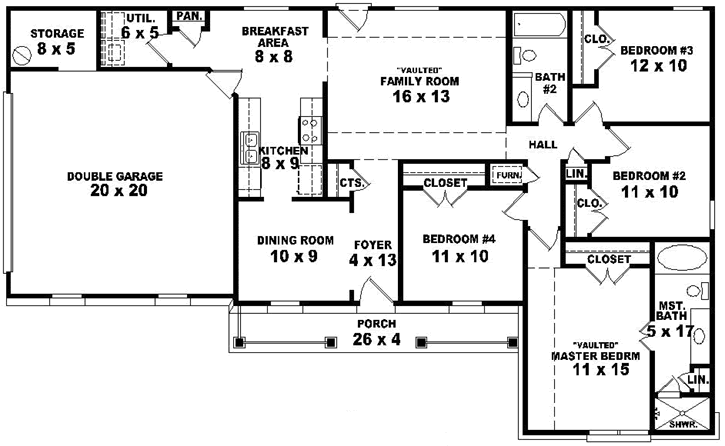 Main Floor Plan: 6-1662